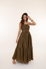 Vestido Toscana Verde