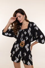 Kimono Madrid Bordado