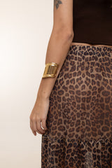 Saia Tokyo Animal Print Tule