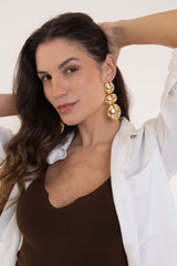 Brinco Nova York Dourado