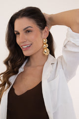 Brinco Nova York Dourado