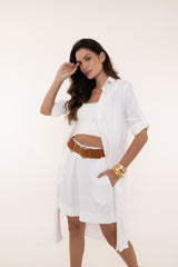 Conjunto Chemise e Shorts Cannes