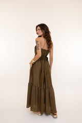 Vestido Toscana Verde