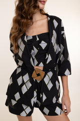 Kimono Madrid Bordado