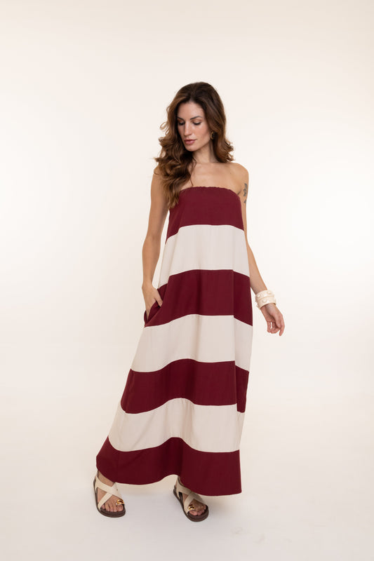 Vestido Amalfi Listrado