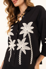 Conjunto Midnight Flowers