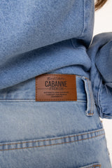 Calça Berlim Reta Jeans