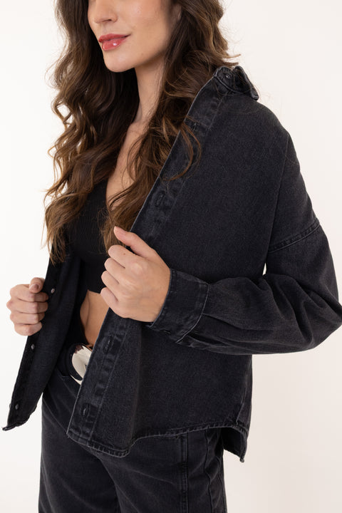 Jaqueta Camden Jeans Preta