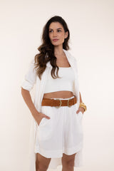 Conjunto Chemise e Shorts Cannes