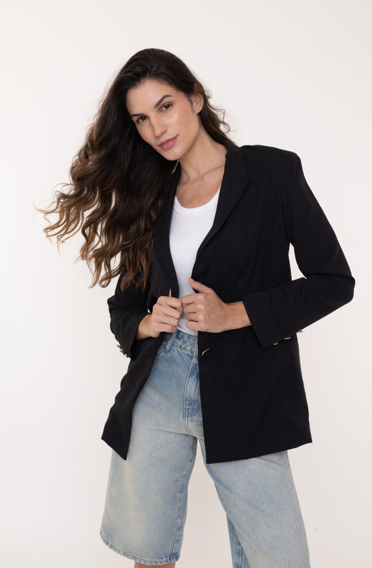 Blazer Milão Preto
