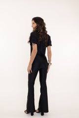 Calça Flare Venice Prada